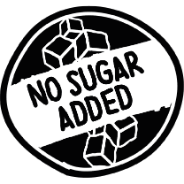 Piktogramm von no sugar added
