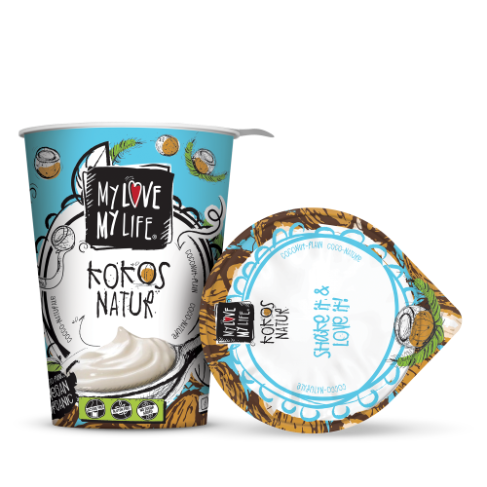 Kokos-Joghurtalternative Natur im 400 g Becher